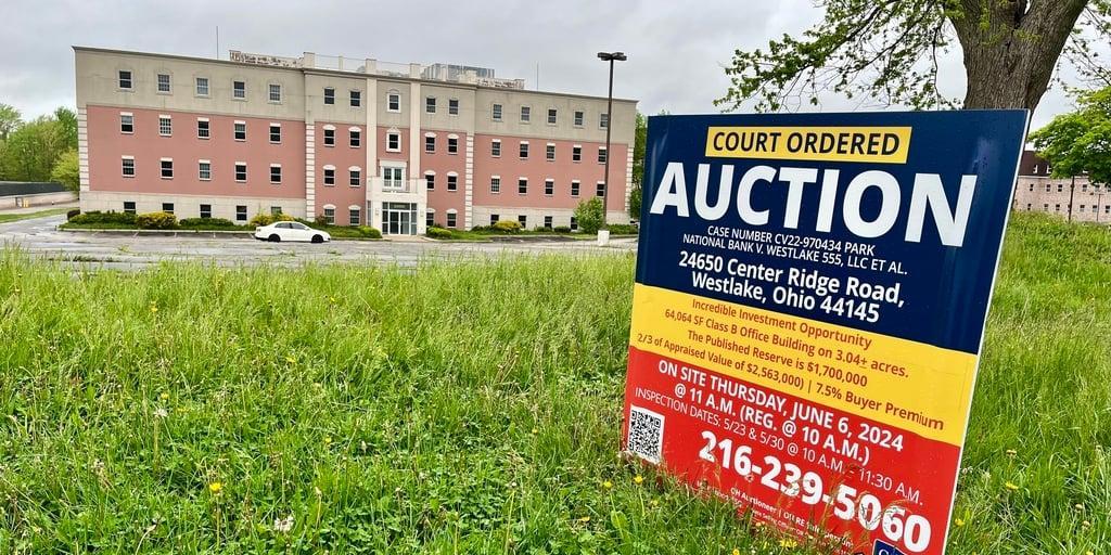 Court-ordered auction set for distressed Westlake Centre office building crainscleveland.com/real-estate/fo…