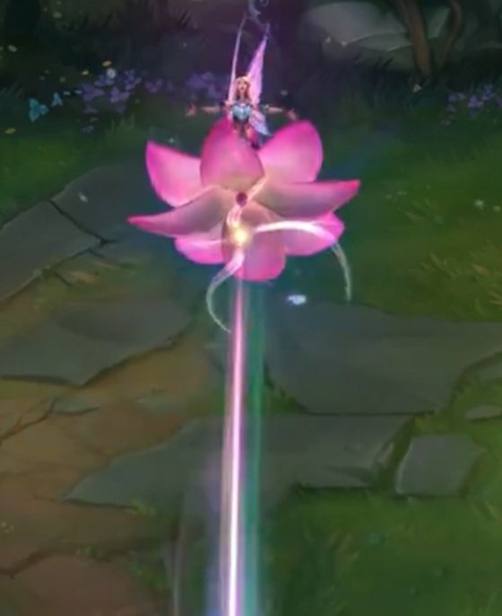 Yes, I'm aware of the VFX having some recycled things, which is normal between a thematic, so I think E is fine but could use more details inside. For me what is a huge let down is the flower of Porcelain being reused on her again with a pink color, that needs to change ASAP.