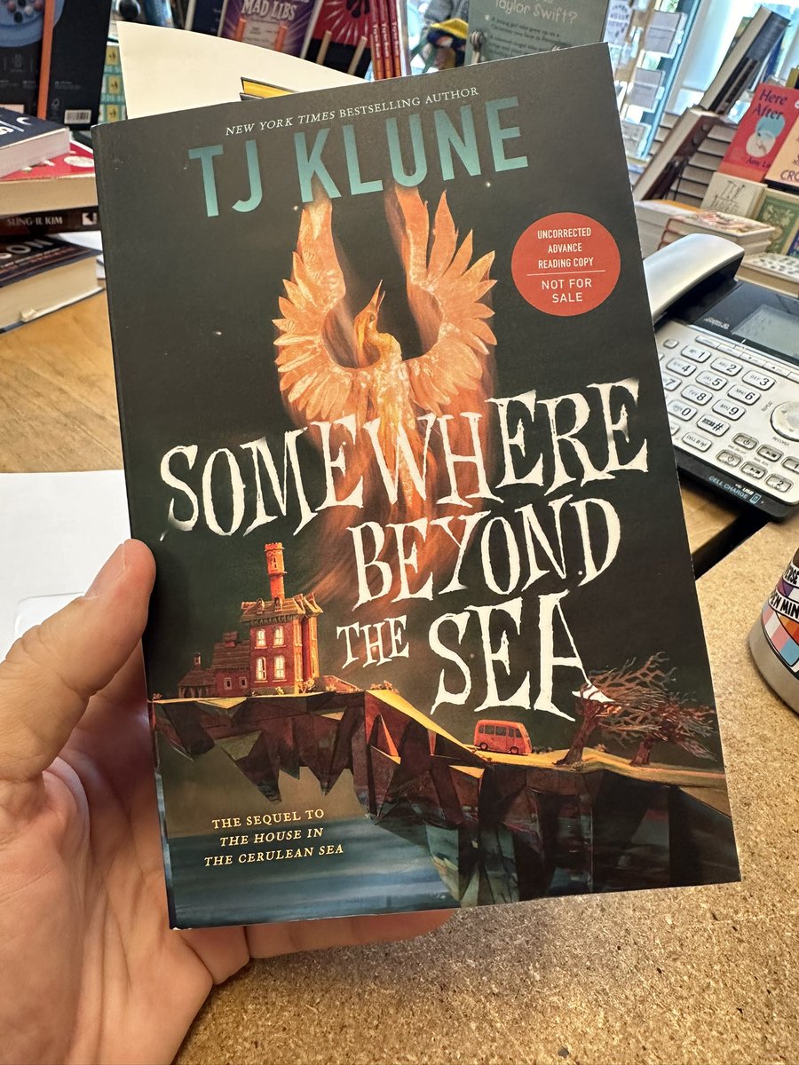 Galley brag! Thanks @torbooks and TJ Klune! Can't wait.