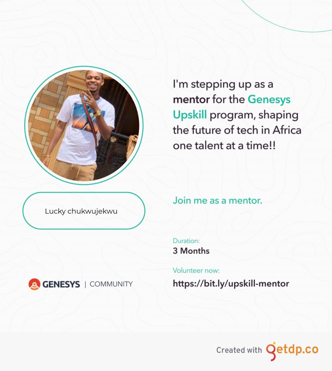 I'm happy to announce that I have taken on a mentorship role for the ongoing @genesystechhub upskill program

This is me trying to give back to the community for their amazing contribution to my tech journey through both upskill and @_learnable 23 program

Can't wait to dive in..
