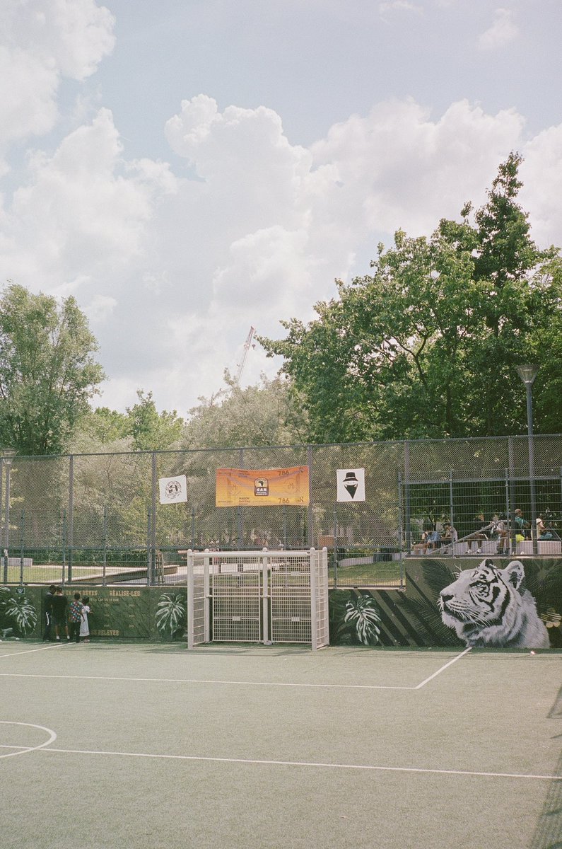 A NEIGHBORHOOD pitch. Square de Léon, 18ème Barbès, Paris. Home of La CAN du 18.