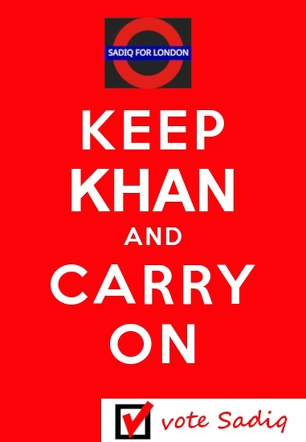Vote #SadiqKhan4London and #StandUp2Racism