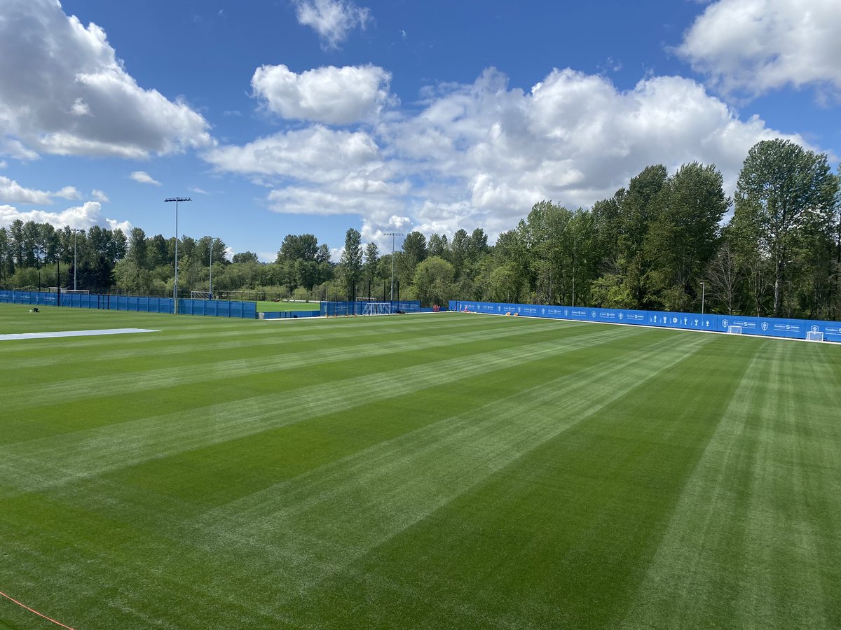 Thanks to Kevin White @ATurfMan and Rene Saldana for showing me the Sounders Training Facility. Great venue and even greater crew.