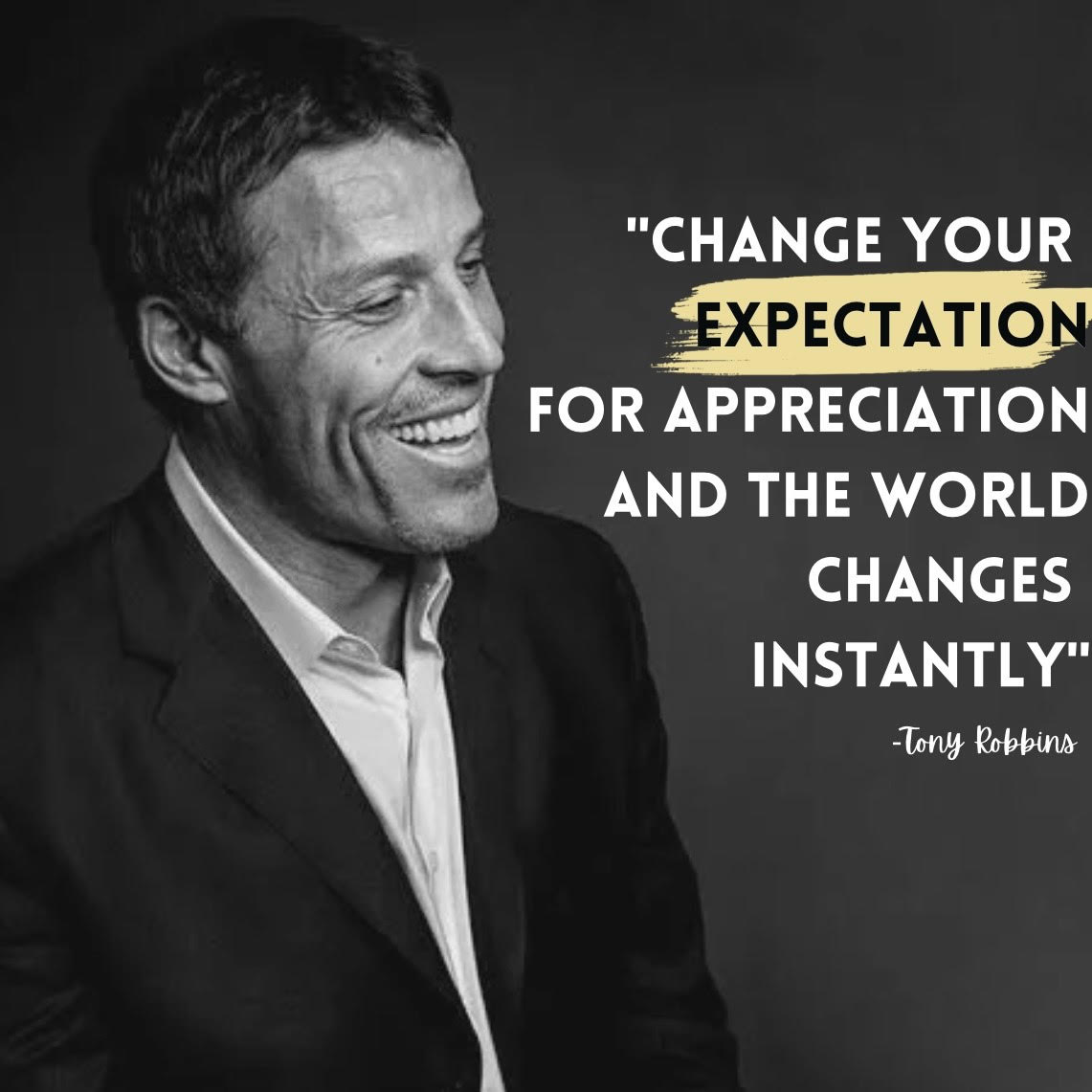 How has your view of appreciation changed your world?