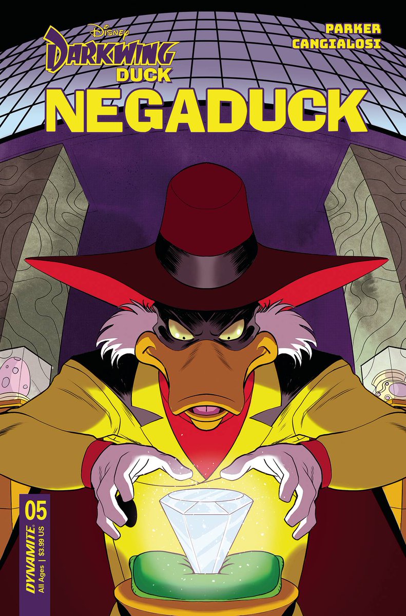 I say, there's a diabolical new story starting in NEGADUCK #5, out this week! dynamite.com/disney/viewPro…