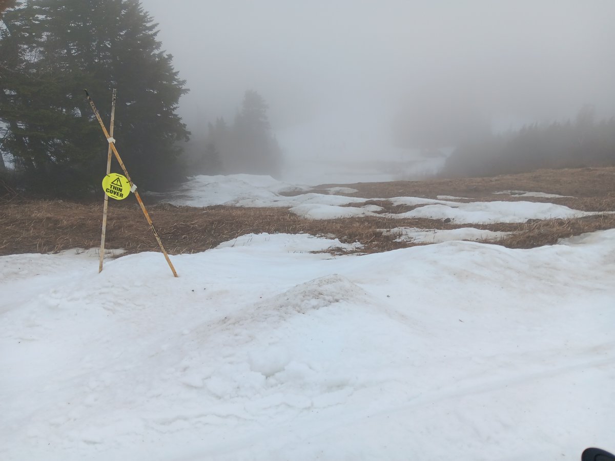 Killington has a very liberal opening policy.  Both of these trails are open!!!