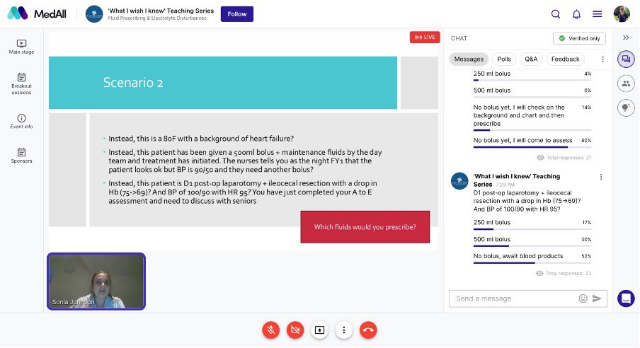 It’s week two of the #WhatIWishIKnew Teaching series being hosted on @MedAllApp. Led by Dr Sonia Johnson, this week we’re focusing on fluid prescribing and electrolyte abnormalities! Each practically-focused session is based on feedback from F1s and data from @DoctorHandbook