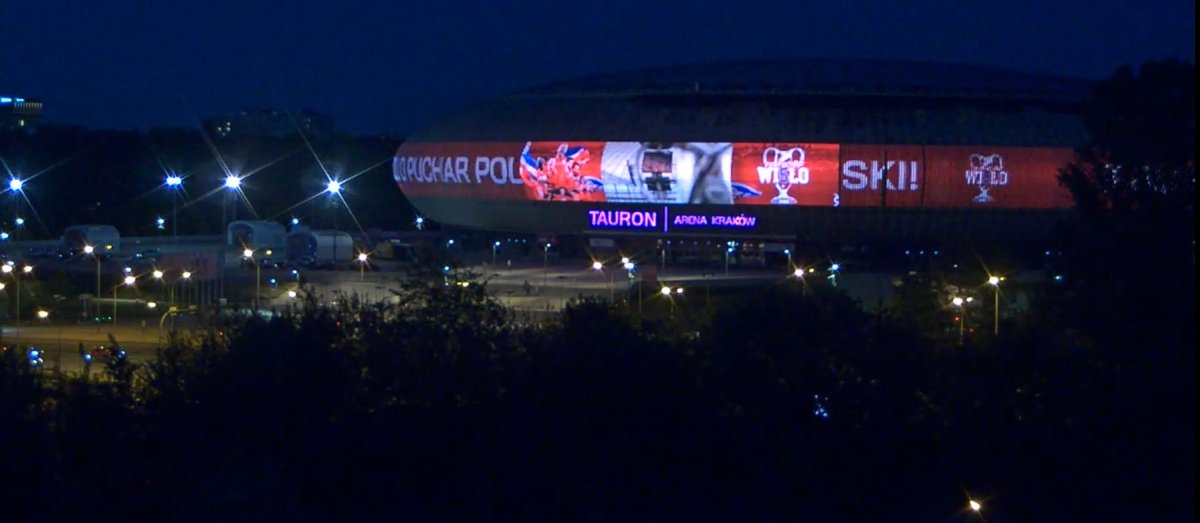 Tauron Arena teraz @WislaKrakowSA 🔵⚪️🔴