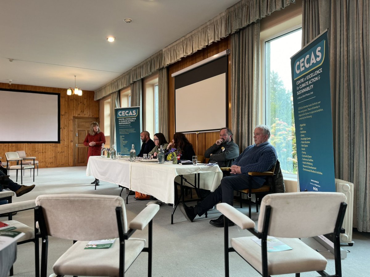 Very interesting debate at <a href="/cecas_ie/">CECAS.IE</a> #hustings event on #climateaction. Local election Candidates from <a href="/cswfinegael/">Cork South West Fine Gael</a> <a href="/sinnfeinireland/">Sinn Féin</a> <a href="/labour/">The Labour Party Ireland</a> <a href="/GreenPartyCSW/">South West Cork Greens</a> and <a href="/SocDems/">Social Democrats</a> - oddly nobody at all from <a href="/fiannafailparty/">Fianna Fáil</a> <a href="/SouthernStarIRL/">The Southern Star</a>
