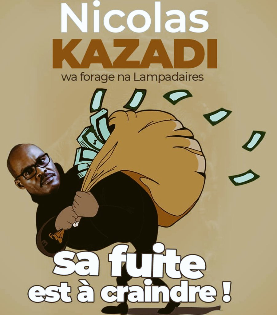 Urgent🚨 Le Ministre des Finances @nskazadi a connu 3 cas d'humiliation à cause des dossiers Forages et lampadaires. 1. On l'a fait débarqué de l'avion pour ne pas voyager avec le Chef de l'Etat; 2. On a confisqué son passeport par la DGM ( sa fuite est à craindre ) ; 3. Il a