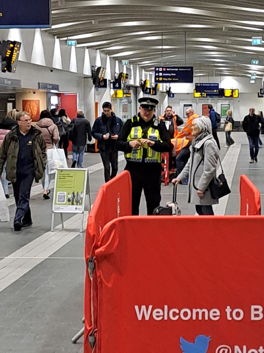 Officers have spent the last two days conducting #projectservator deployments in Nottingham and Birmingham. We enjoy meeting so many people who know’s where we’ll go next!