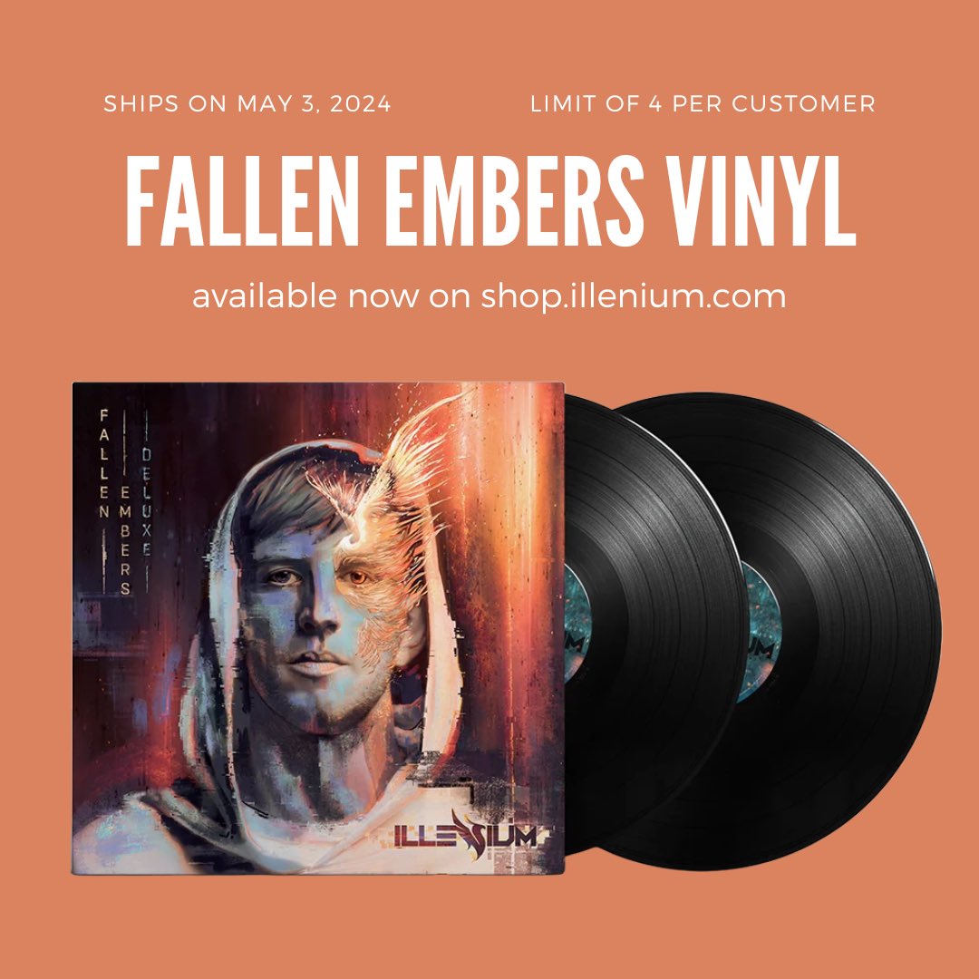 Fallen Embers Exclusive Deluxe 2LP Available Now! 🚨