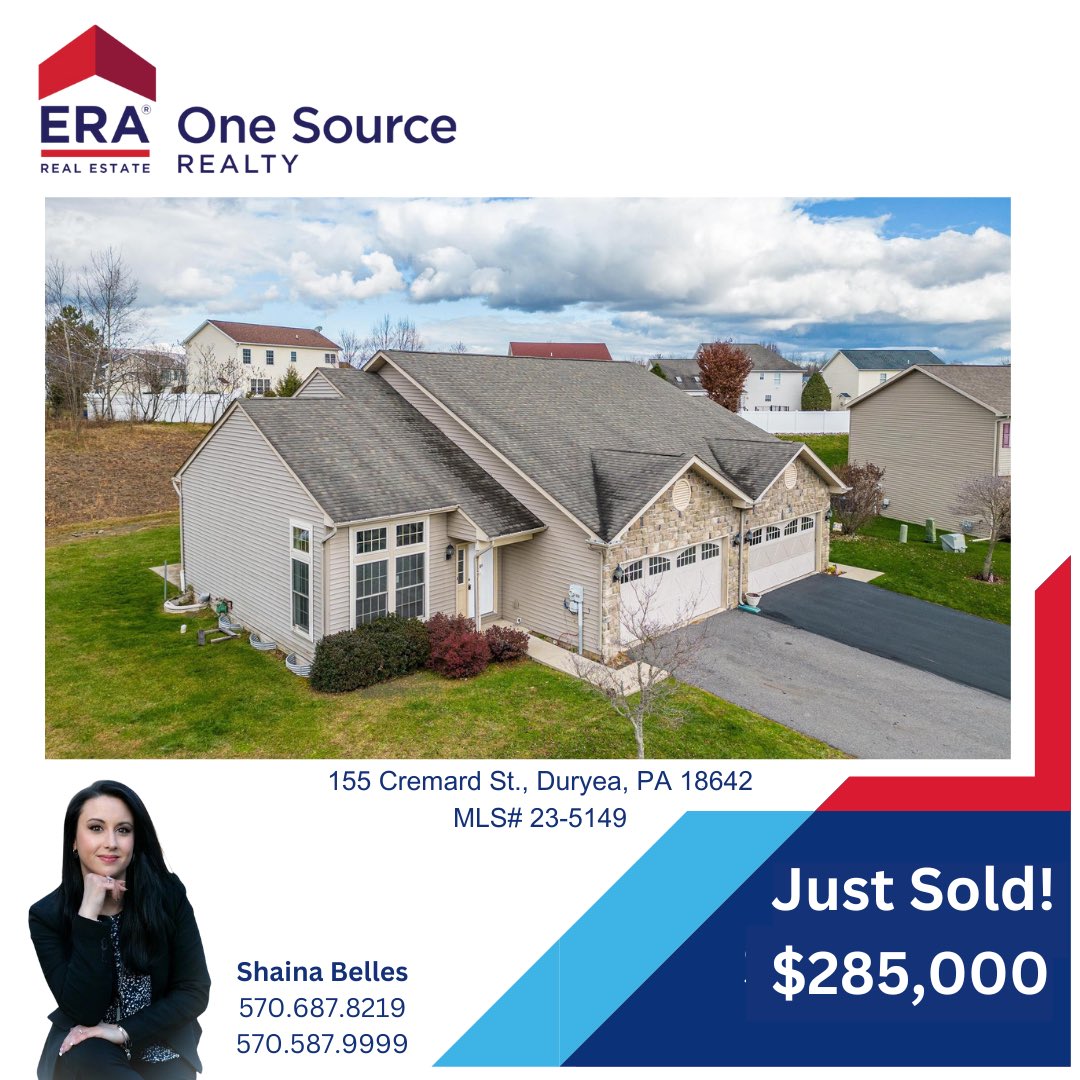 #Closed #TeamERA #NEPA #RealEstate #InYourCorner #Experience #Results