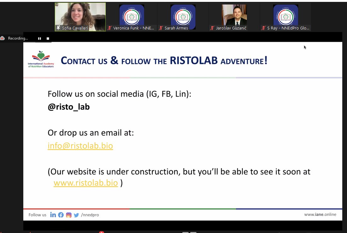 🌟 Want to dive deeper into RISTOLAB's inspiring initiatives or connect with their team? Here's how you can get in touch!