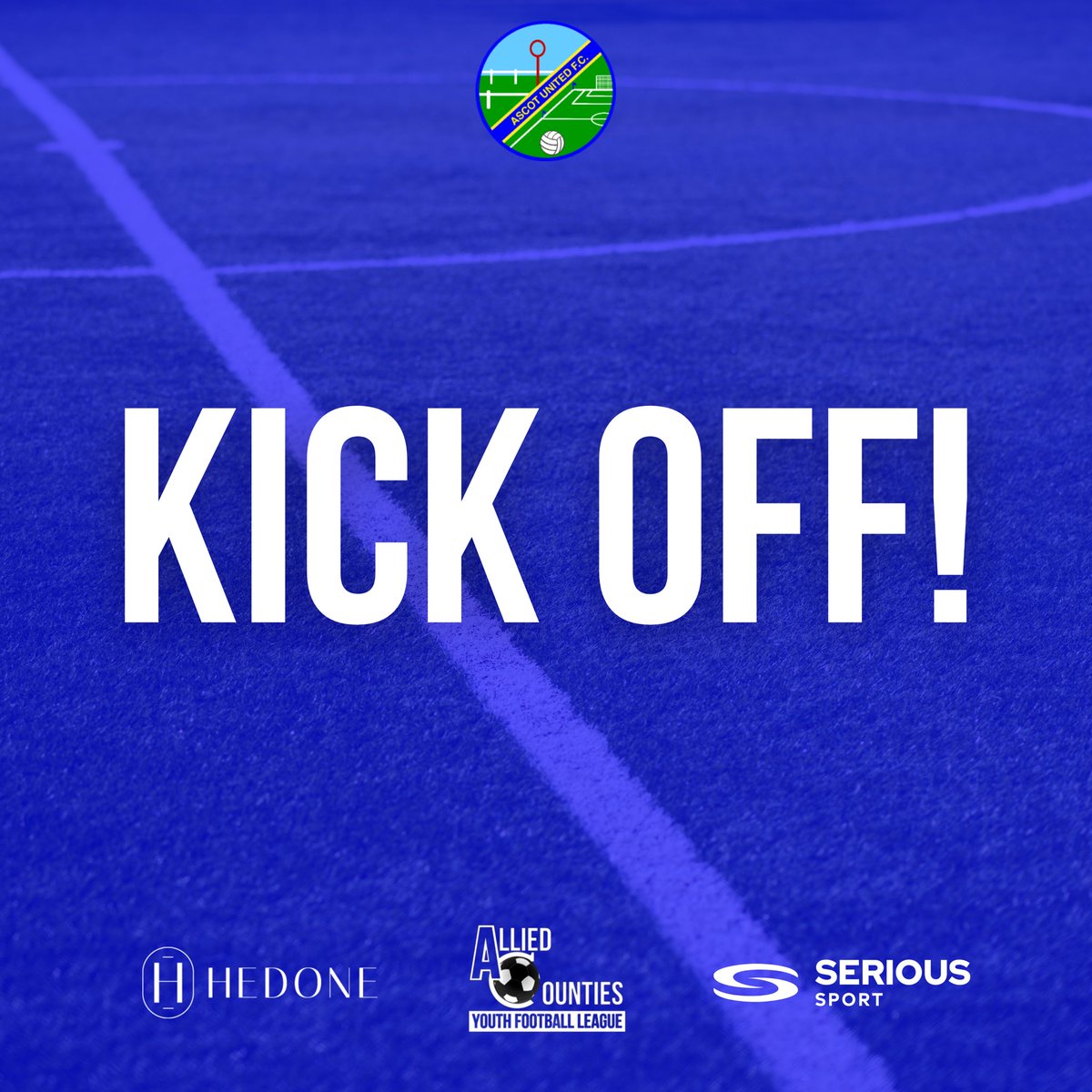 @Thatcham_TownFC 1’ We’re underway here! 

@AscotUnitedFC U18s 0-0 @Thatcham_TownFC U18s

#WeAreAscot #UpTheYellas 💛💙