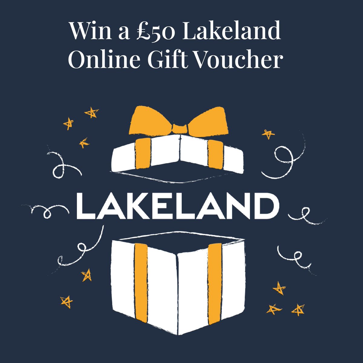 Win yourself a £50 Lakeland Gift Voucher🏆 Enter before midnight 14th May: 1) Like this post⁠ & make sure you're following us 2) Follow us on Instagram - instagram.com/lakelanduk 3) Follow us on TikTok - tiktok.com/@lakelanduk T & C's apply - lakeland.co.uk/info/TermsAndC…