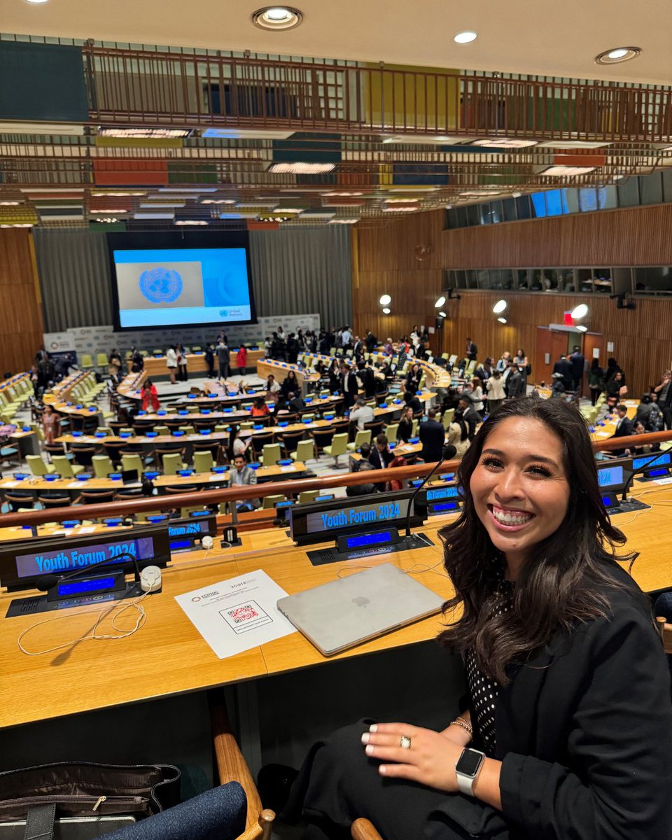 First-year #VandyMPH students Julia Landivar Donato & Joshua Atura joined global public health leaders at the 2024 @UN ECOSOC Youth Forum. Sharing insights on sustainable development & poverty solutions, they masterfully showcased #VandyMed's commitment to a sustainable future.🌎