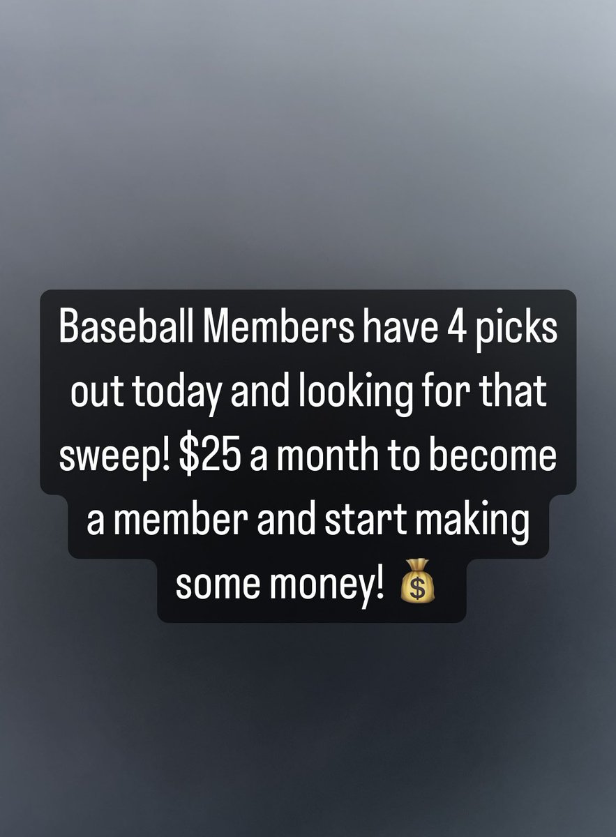 #MLB #Baseball #MakingMoney #Capper #LFG