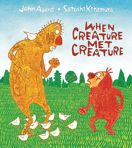 'Agard and Kitamura reteam to explore the role of language in experience...' Find out what @PublishersWkly thought of When Creature Met Creature by two huge talents - John Agard and Satoshi Kitamura: publishersweekly.com/9781915252470