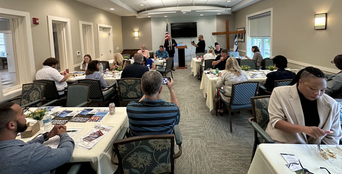 Thrilled to speak at the Vero Beach Real Estate Agents and Friends meeting today! Excited to share updates on the state of our school district and the incredible strides we're making in education. Together, we're shaping a brighter future for our community's youth.