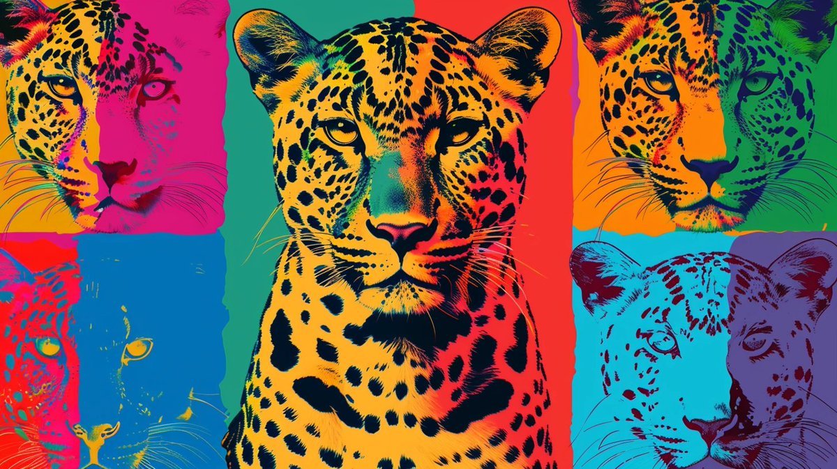 #PromptShare 

📄Prompt: 
nine photobooth portrait of a [subject], andy warhol style, pop art, vibrant colors --ar 16:9

أندي وارهول (Andy Warhol) فنان ومنتج ومصمم أمريكي، وُلد في 6 أغسطس 1928 وتوفي في 22 فبراير 1987.
 كان وارهول رائدا في حركة الفن البوب (Pop Art)، التي نشأت في