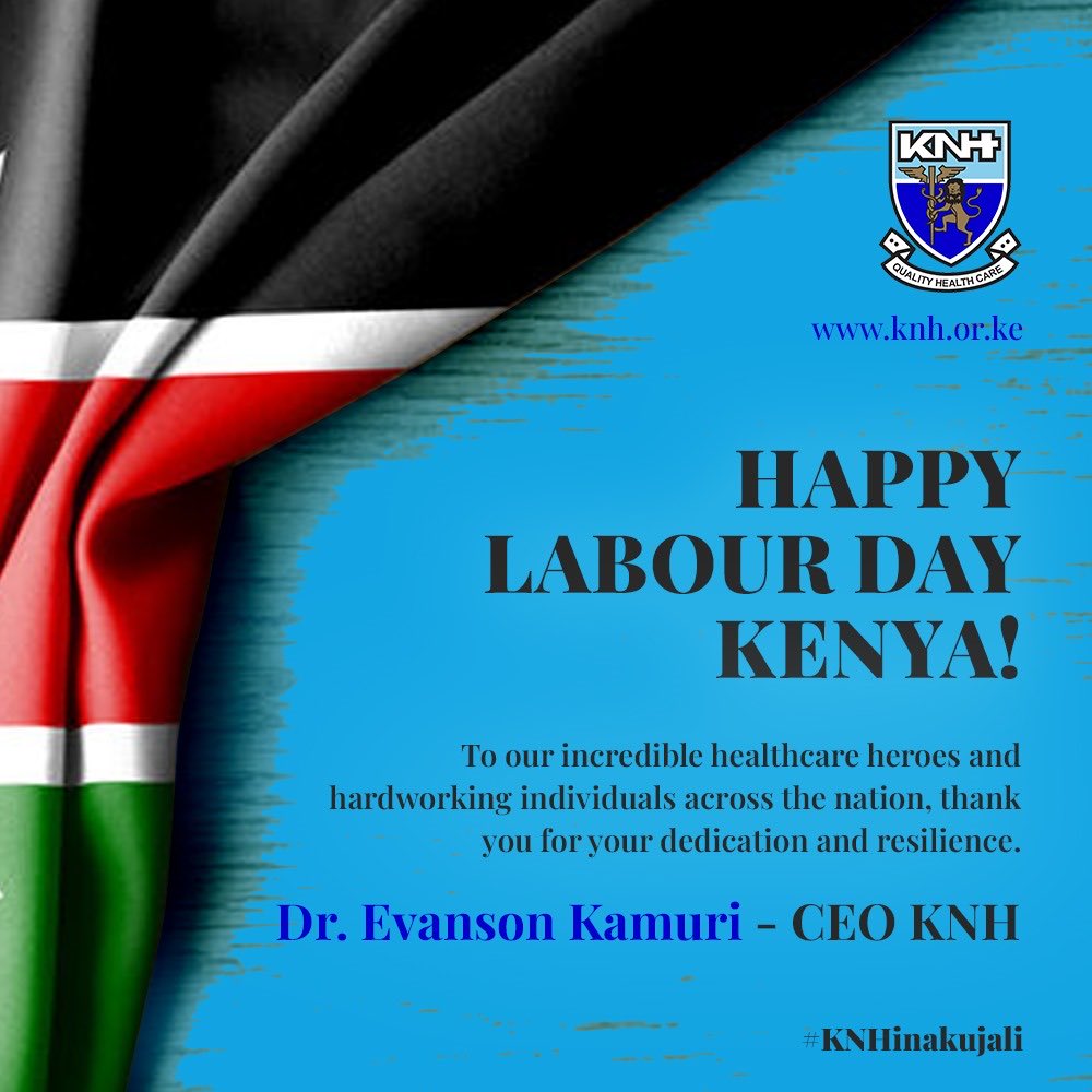 We really appreciate everyone’s role in keeping Kenyans healthy. God bless you all🙏