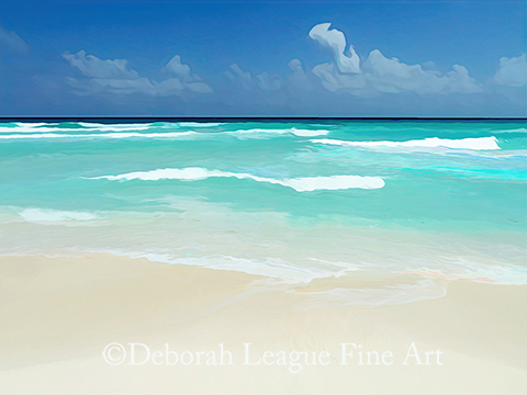 Cancun beach abstract #photography #digitalart #beachhouseart #coastal #homedecor #wallartprints #buyintoart #ayearforart #beachart #seascape #abstractart #seascape #beachvibes #mexicobeaches #beachvibes #cancunbeaches #tropicalbeach # ART - deborah-league.pixels.com/featured/cancu…
