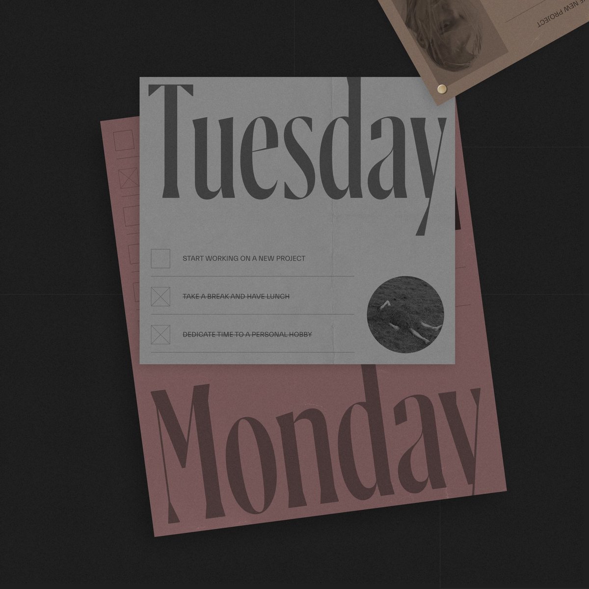 Tuesday – 2 work day of the week