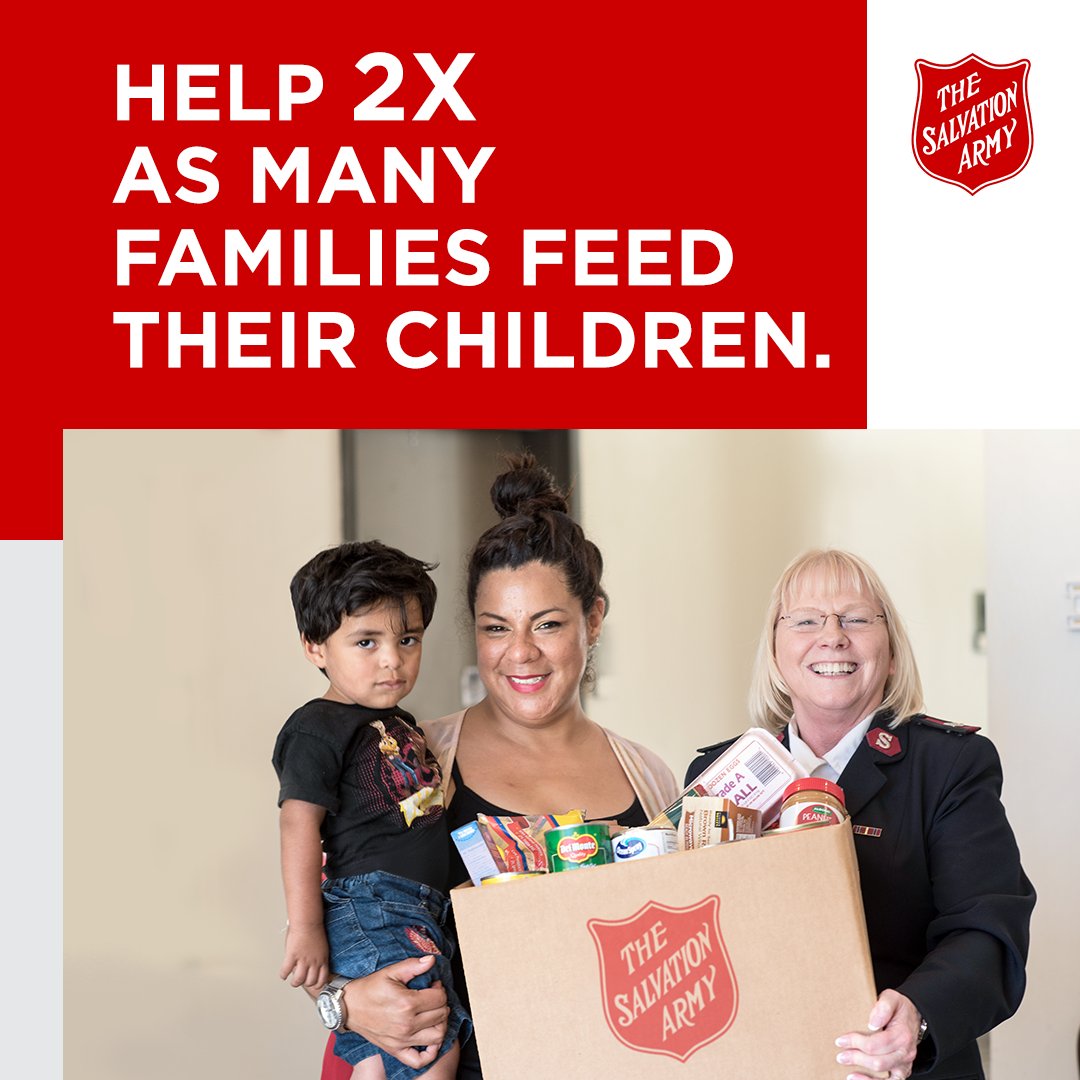 Food insecurity is a growing issue for families across Canada, but your donation can make a big difference. Your gift will provide vital food and support to TWICE as many families who need to choose between feeding their kids and paying their bills. ➡️ bit.ly/3U9yYbI