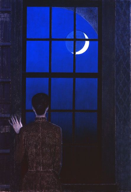 'Soon fades the spell, Soon comes the night.' -- Thomas Macaulay #quotes #quotesoftheday #quoteoftheday #LiteraturePosts #quote #book #books #night #ThomasMacaulay #England #English #poems #poem #art #literature #spellbound #WillBarnet #Barnet #painting #spider #Americana