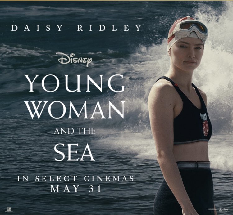 #DaisyRidley #YoungWomanAndTheSea