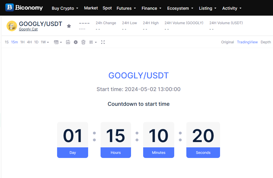 Hey @BiconomyCom we are ready for first listing. Googly Community sign up at biconomy.com and can create their stock exchange registration and buy/sell via biconomy by transferring their $googly tokens to their bep 20 addresses. Trade: biconomy.com/exchange/GOOGL…