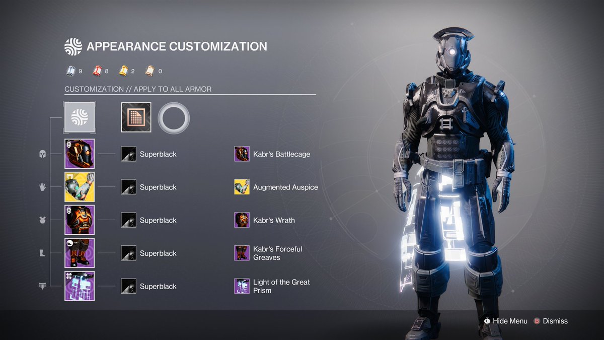 Blast Furnace and Luna's Howl done, Super Black Shader aquired!! 🔫🖤💜💙

#Destiny2 #destinythegame #intothelight #blastfurnace #lunashowl #superblackshader