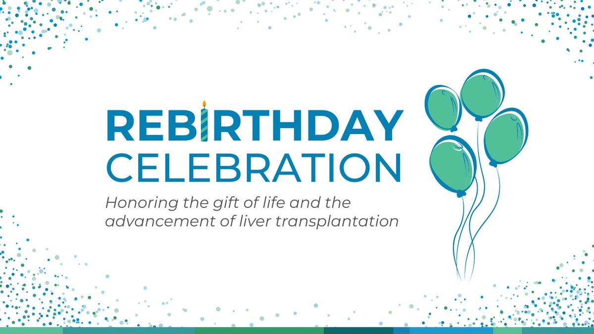 🎥 Watch the recording of our 2024 ReBirthday Celebration, honoring the gift of life and the advancement of liver transplantation here: youtu.be/Ji1I0ozCcnQ