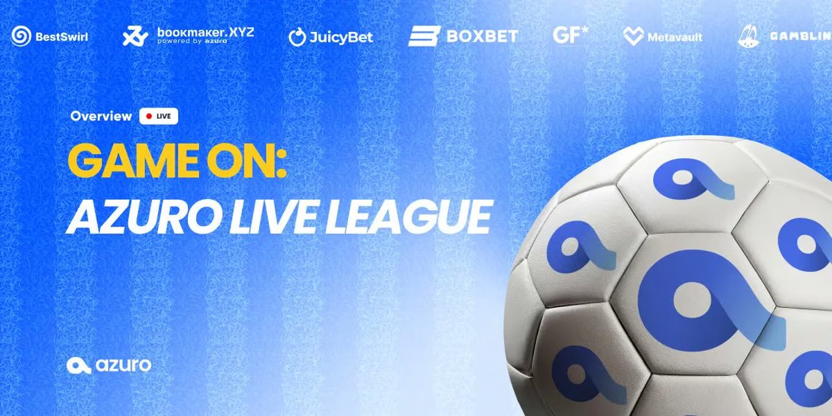 Azuro launched quests  <a href="/azuroprotocol/">azuro 🌊</a> 

100,000 $AZUR total prize pool.  

league.azuro.org/?invite=qQk7bI…