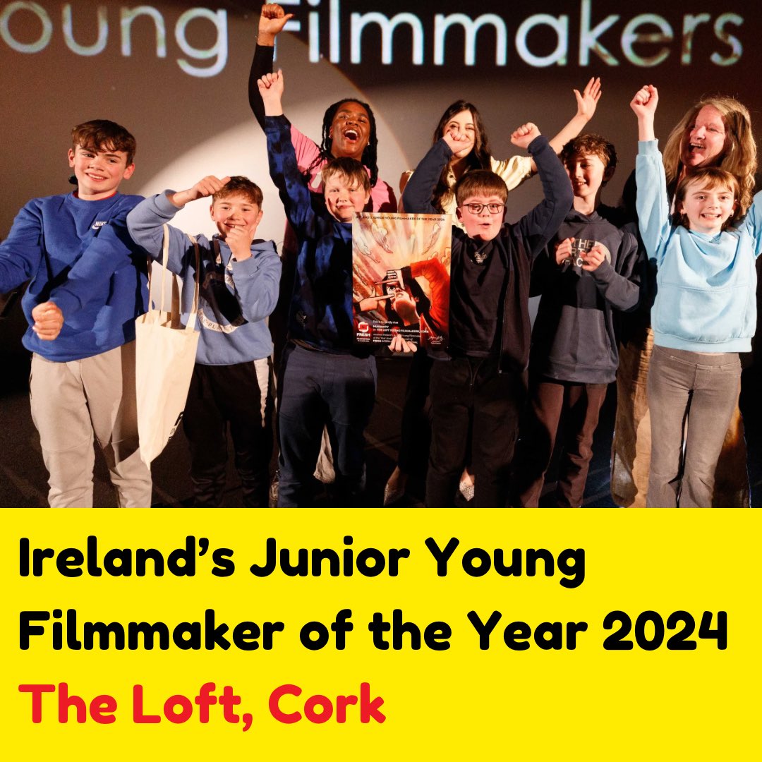 🥁 The winners of #IrelandsJuniorYoungFilmmakeroftheYear are …

🥳 Congratulations to everyone involved and especially to the winners ‘The Loft’ from Cork

#freshfilm #freshinternationalfilm #iyfty #youngfilm #film #competition #irishfilm #filmmaking 

@rte