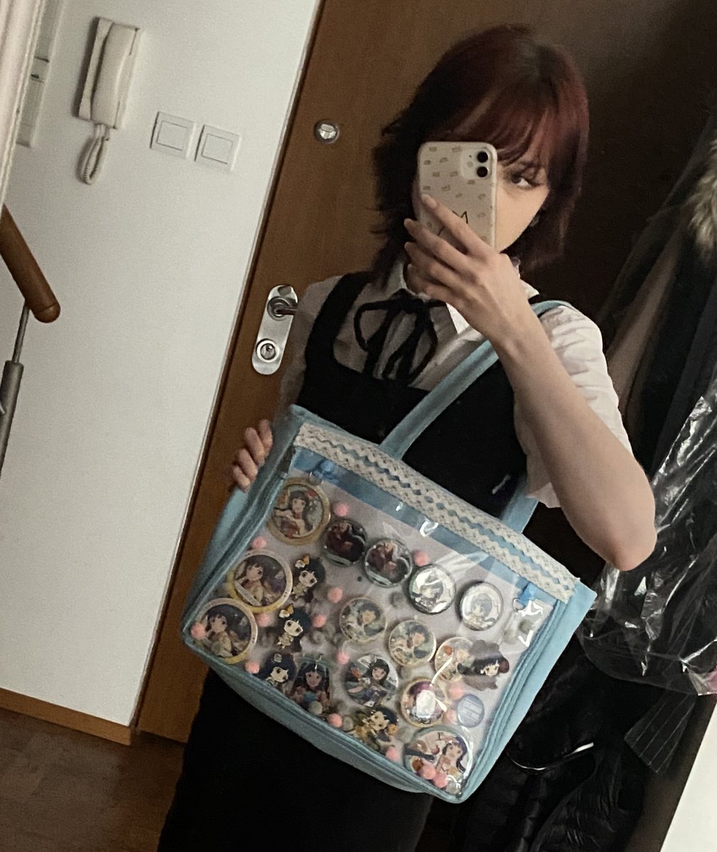 despite being my pride and joy i'm still a bit embarrassed to go outside with my reika itabag unless i'm going to a con