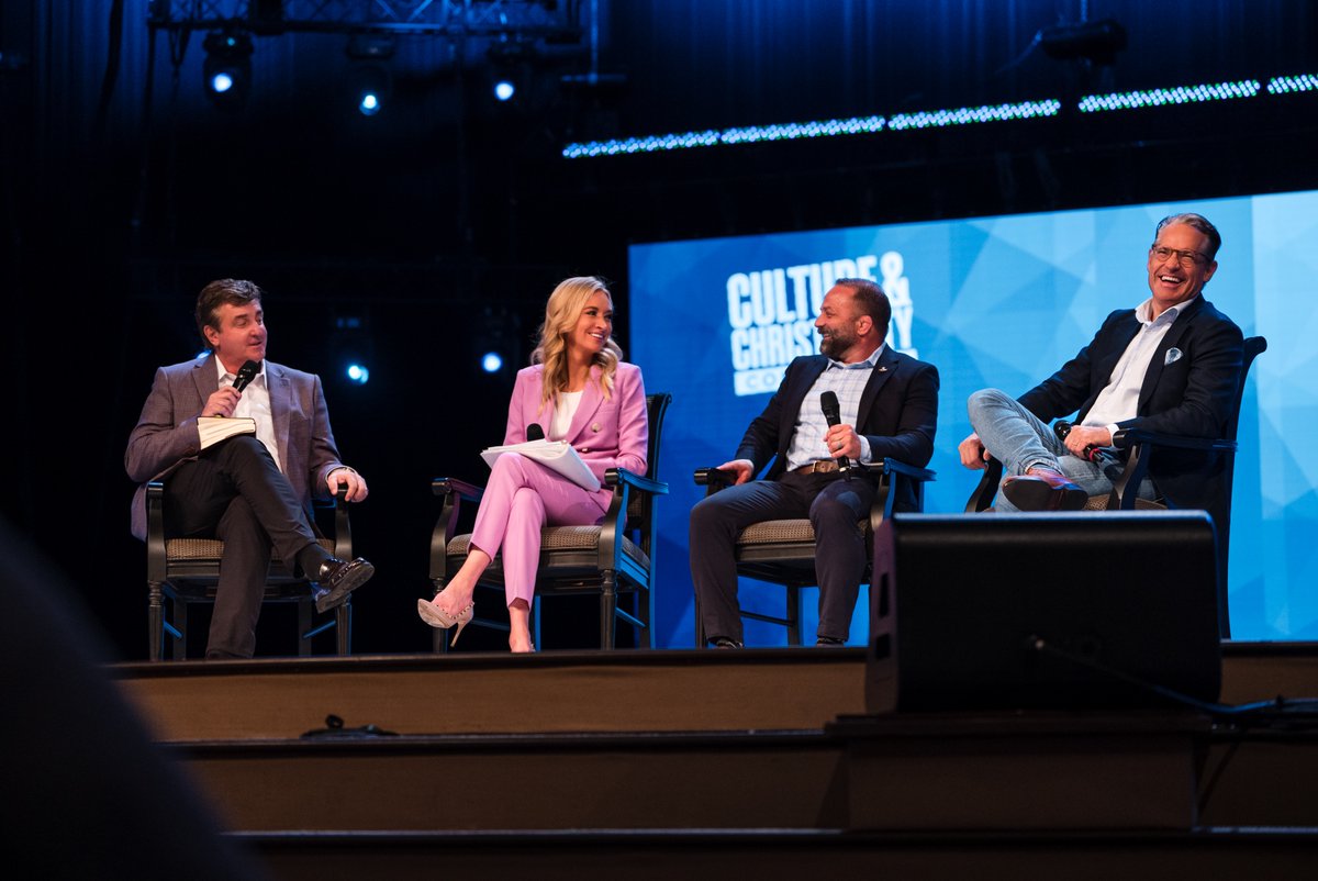 Culture & Christianity Conference 2024 🙏 What an incredible weekend surrounded by such an amazing group of Christian leaders. It was a pleasure talking with @kayleighmcenany, @ericmetaxas, and @allenjacksonmin in this powerful roundtable discussion. #Christianity #leaders…