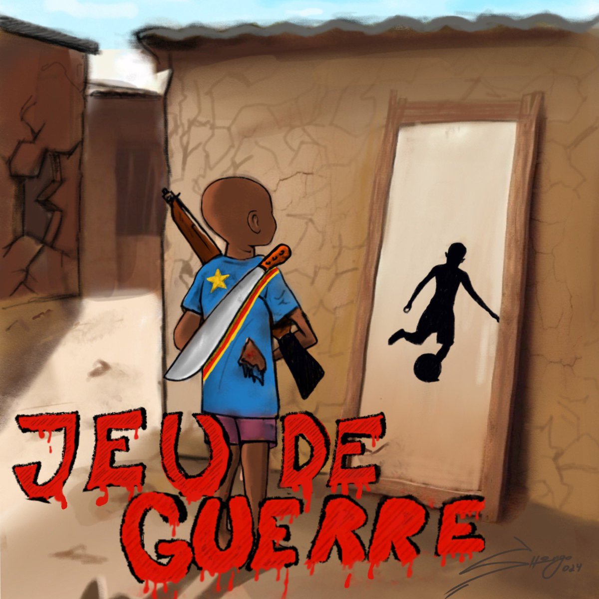 EdmanTchek's tweet photo. Isaac rêve de jouer au foot - il rêve de gagner la coupe Il voulait tirer au ballon, mais on lui fait tirer des canons
#comingsoon 🏴‍☠️ https://t.co/uZc7jeHt8c