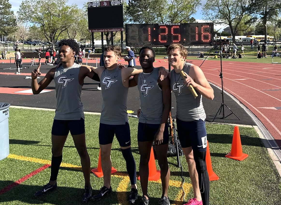 5A Track & Field-Stutler Twilight: Congrats to the Cherokee Trail 4x200 relay team as they set a state record earlier on Tuesday. Way to go, Cougars! @CTHSAthletics @creeksports @raptorathletics @Grandview_HS @SmokySports @CCSDK12 @aurorasports