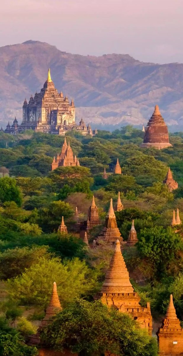 Pagoda Field of Bagan, Myanmar: a place of truth, peace and trust... Happy Morning...