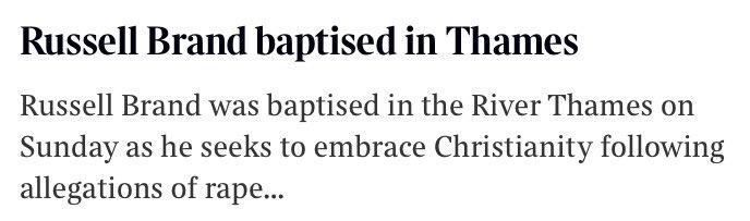 Wait, so the guy who's been grifting on the back of "Crikey bludgers, the scientists are Baroque-ly lying to you forthwith. Shiver me pipsqueaks, loik, come to me for real facts" is now "God is real"? Where was that, in a suppressed academic journal or something?