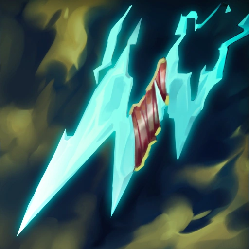 Statikk Shiv changes:
- New recipe Scout's Slingshot + Hearthbound Axe (same price)
- Crit chance removed
- Attack speed increased by 10%
- New passive killing enemies fires chain lightning that deals 90 magic damage hits up to 6 additional targets (3s cooldown)