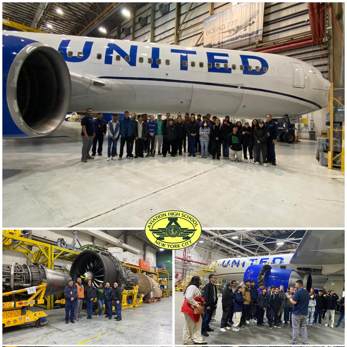 Thursday, April 25, 2024, was day four of the Technical Women's Organization and United Airlines sponsored Spring Break ACE camp trip to visit United Airlines' maintenance facility at Newark Liberty International Airport!

#aviation #aircraftmaintenance @united