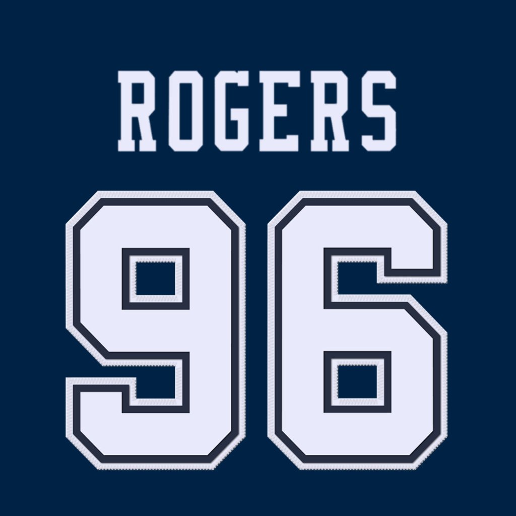 Dallas Cowboys DL Justin Rogers (@AllAmerican52JR) is wearing number 96. Last assigned to Neville Gallimore. #DallasCowboys
