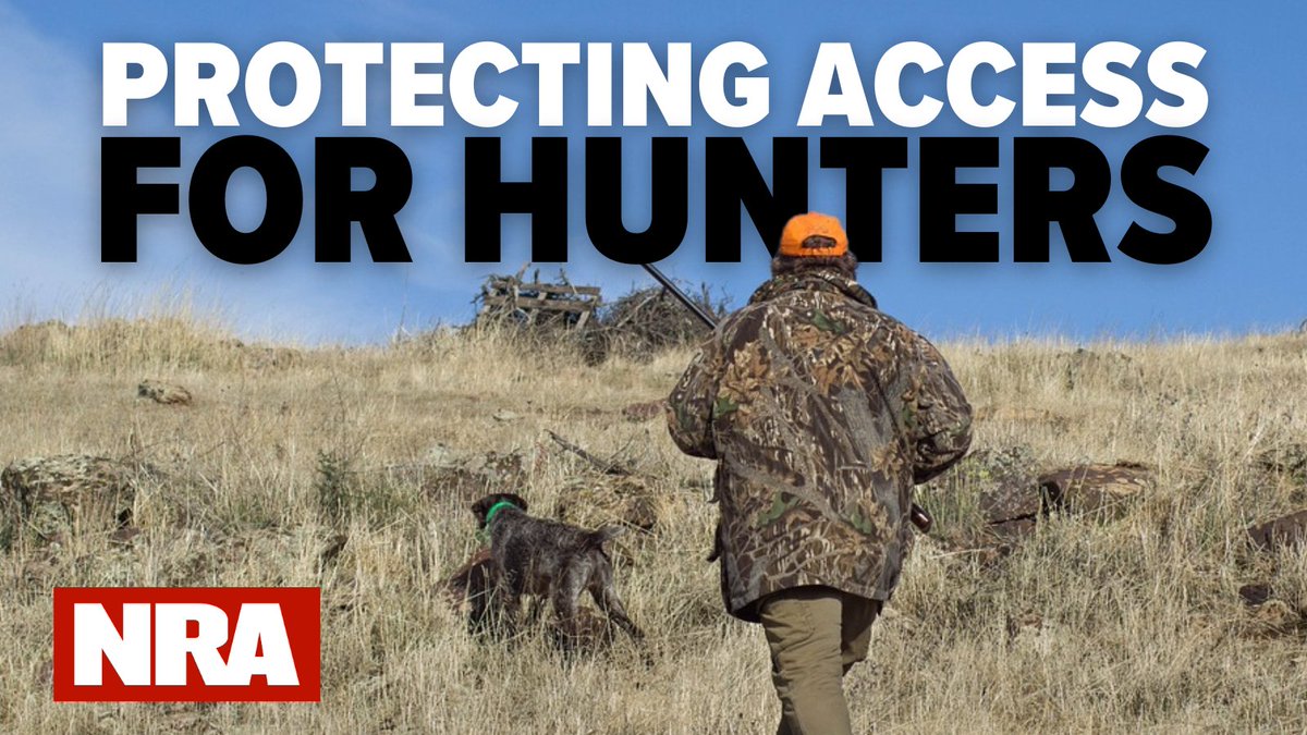 Today, the U.S. House passed an NRA-backed bill to protect Americans’ ability to hunt on federal lands with traditional ammunition. The @NRA applauds Congressman @RobWittman and the House members who voted for this legislation for their support of America's hunting heritage.