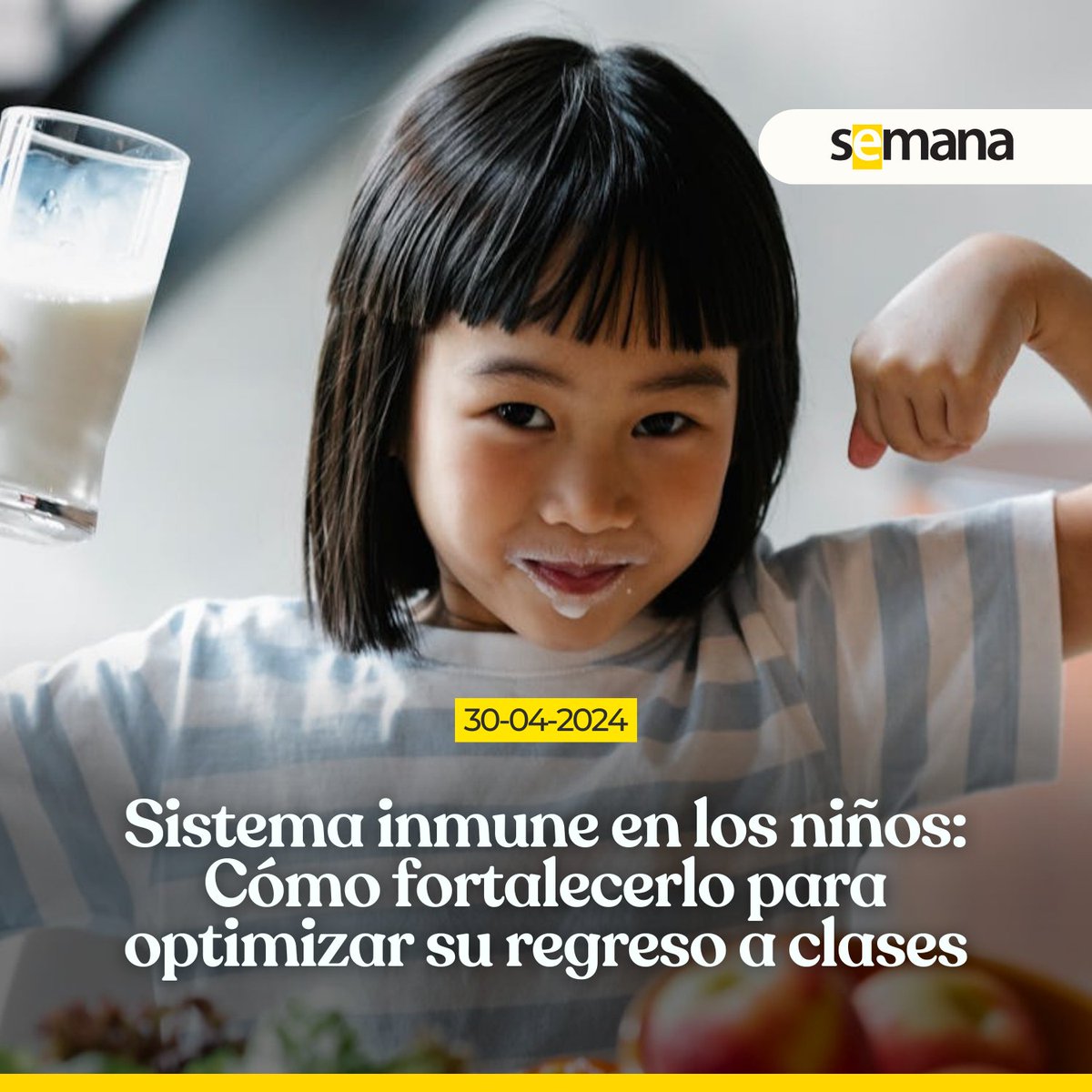 #SEMANA | El retorno a clases es un momento que genera muchas expectativas para los niños. Ellos deben realizar ciertas prácticas, a diario, para gozar de buena salud y así enfrentar los desafíos académicos. Lee más 👉 bit.ly/3JF1BYr