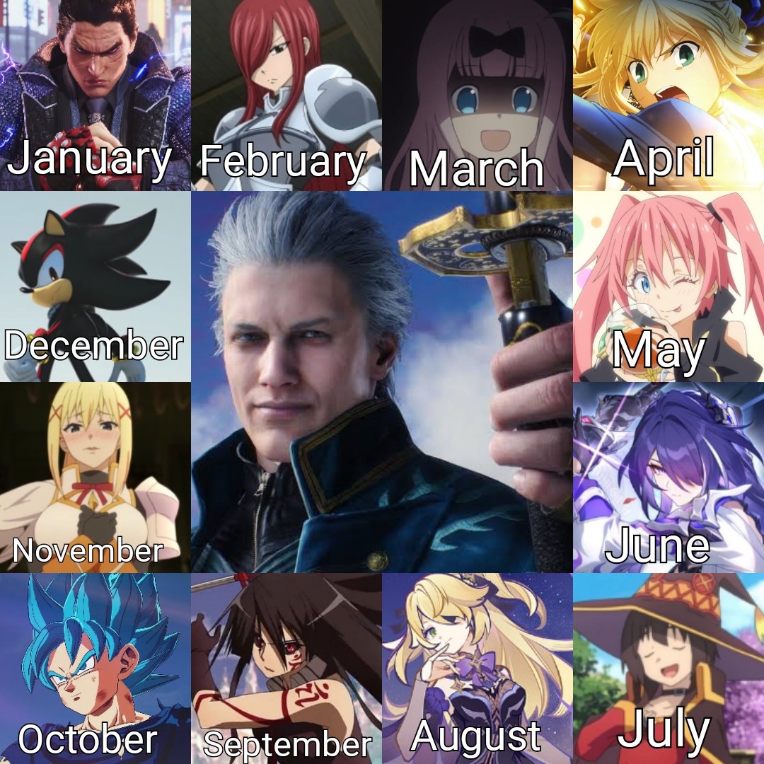 Vergil is Hunting You Down 💀 Your Birth Month Determines Who Will Be Your Protector, Are You Safe?