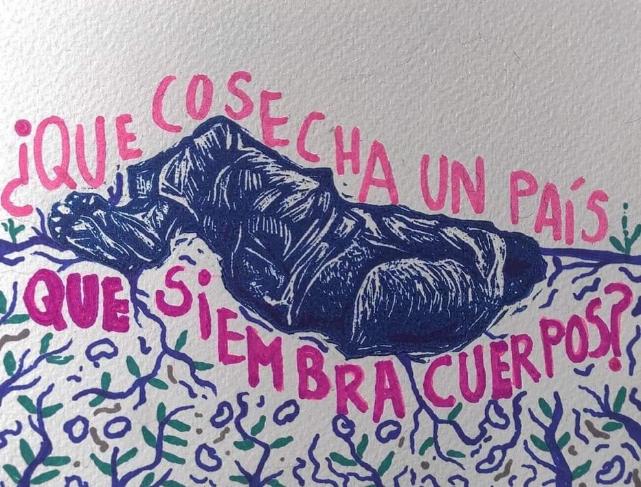 Hoy Ceci Flores, encontró una fosa clandestina en la CDMX @CeciPatriciaF todo nuestro apoyo y solidaridad a las madres buscadoras.