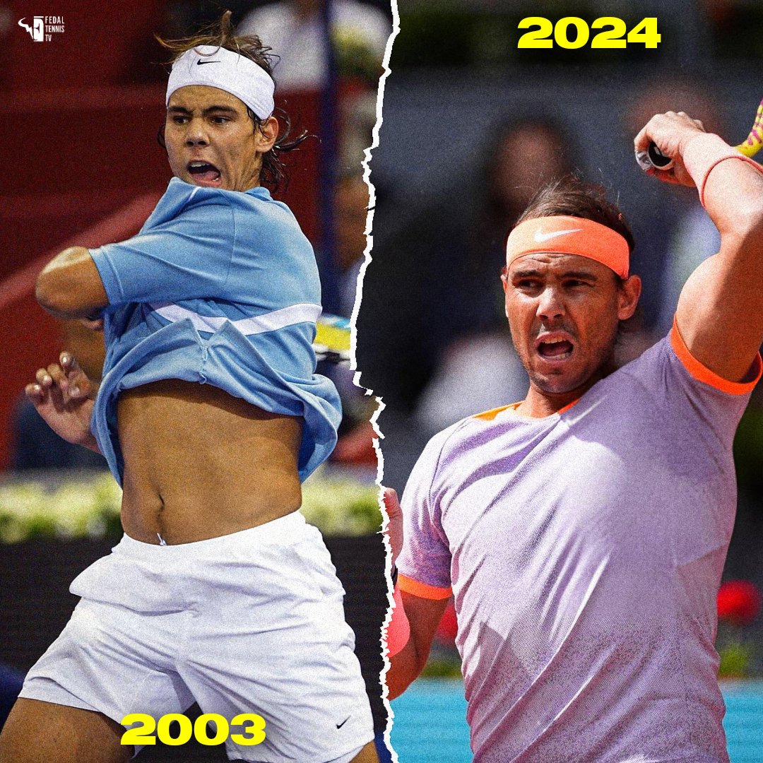Rafael Nadal 2003 ♾️ 2024

#RafaelNadal